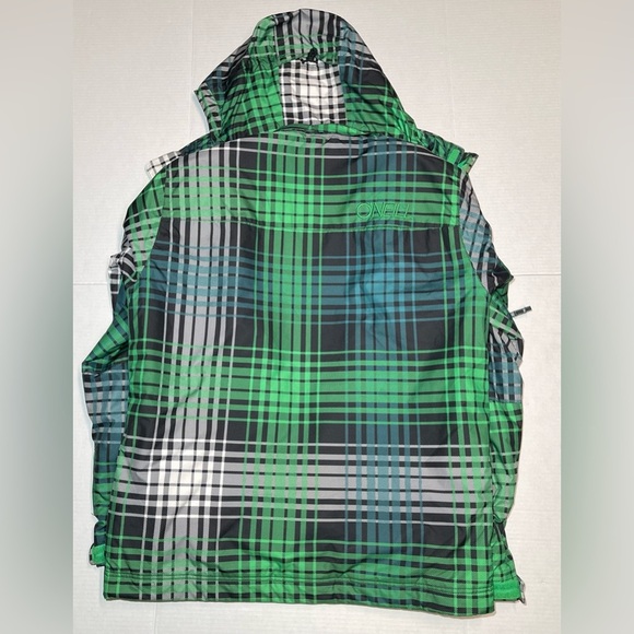 O'NEILL Fifty2 Series Insulated Ski / Snowboard Jacket Juniors Green Size Large - Picture 2 of 15